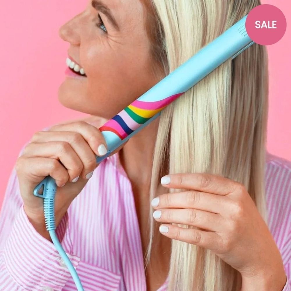 Packed Party Ultralightweight Flat Iron Hair Straightener W/Automatic Shut Off